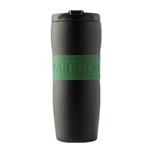 Starbucks Klasik Seri Paslanmaz Çelik Termos - Mat Yeşil - Siyah Renkli 355ml Yeşil