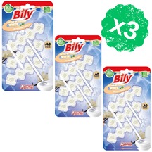Bily Wc Klozet Blok Diamond Eco Pack Pure White 3'lü 3 x 50 G