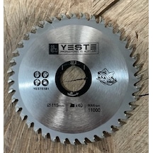 YESTE 115MM ELMAS TESTERE AHŞAP SUNTA MDF KESİCİ AVUÇ TAŞLAMALAR İÇİN