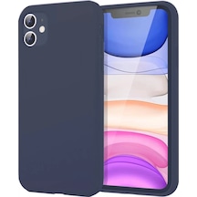 Newface Apple iPhone Uyumlu 11 Kılıf First Silikon - Lacivert