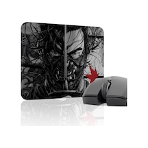 Ghost Of Tsushima Kaymaz Dikişli Kauçuk Oyuncu Mousepad V4 - 22x18 Gaming Mouse Pad Fare Altlığı
