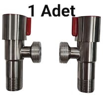 Asl-233 İnox Renkli Aç Kapa Çamaşır Ve Bulaşık Makine Musluğu Inox