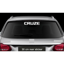 Chevrolet Cruze Araba Arka Cam Sticker Yapıştırma