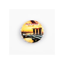 Singapur Temalı Magnet Kapak Açacak