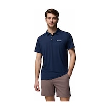 Columbia Tech Trail Utility Erkek Kısa Kollu Polo Tişört-9286 Lacivert