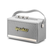Hadron Kılburn3 Beyaz Bluetooth Nostalji Speaker168-103-72mm