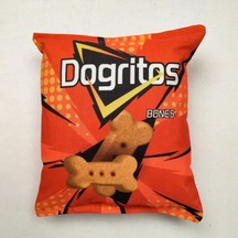 Tineke Dogritos Cips Dayanıklı Sesli Köpek Oyuncağı 17 x 14 CM