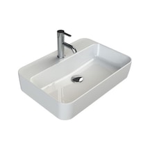 Turkuaz Seramik Hera Lavabo Bataryalı 60 x 42 CM