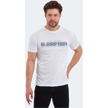 Slazenger PALLU I Erkek  Beyaz Tişört
