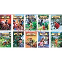 Çocuk Hikayeleri Dizisi(10 Kitap Takım) - Ömer Seyfettin -  Üzeyir Gündüz - Akçağ Yayınları