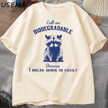 Flood Of Style Daha Çöp Tenekesi Daha Az Çöp T Shirt Erkek Komik Rashirts Bir Çöp Grafik Tee Erkek Giysileri Haki