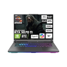 Asus Rog Strix G16 G614PR-RV051HMF30 R9-8940HX 64 GB DDR5 2 TB SSD RTX5070TI 12 GB GDDR7 16" WUXGA W11H Dizüstü Bilgisayar