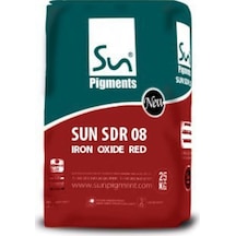 Demir Oksit Sun Sdr 08 Kırmızı (25 Kg Paket)
