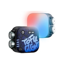 Photoolex Black Samurai Tofu Rgb Led Video Işığı - Tofu-bs