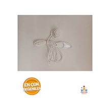 Stor Zebra Perde Zinciri Stor Perde Tamir Aparatı Zincir Boyu 150 Cm Beyaz