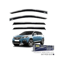 Niken Peugeot 5008 2018 Kromlu Cam Rüzgarlığı 4'lü - Ekolmaks