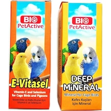 Üreme Yumurta Arttırıcı E Vitamin Mineral Kuş Vitamini 2 Li Set