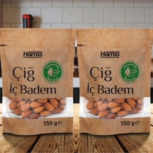 Harras Çiğ Badem İçi 150 Gr X 2 Adet 150 G