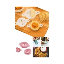 3'lü Ravioli Kalıbı Çiğ Börek Mantı Poğaça Pasta Hamur Kalıbı Set Kurabiye Kalıbı Diğer