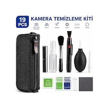 Profesyonel Kamera Lens Temizlik Seti 19 Parça Dslr Slr Aynasız Kamera, Dürbün, Teleskop Ve Optik Lens Temizleme K