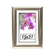 Hediyelik Çerçeve Ev Home Ofis Kişiye Özel Resim Çerçevesi Masaüstü 15x21 15x21-lam22-gümüş Standart