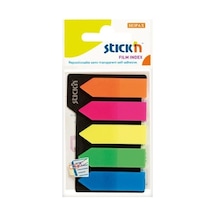 Gıpta Hopax Stickn 21143 Indeks İşaret Bandı Yapışkanlı 2 Yaprak 4 X12 Mm Ok Şekilli Li