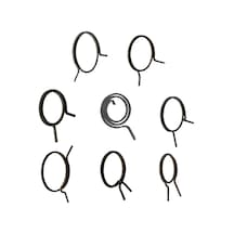 Kapı Kolu Yedek Yaylar 5pcs Siyah Dayanıklı Fmtb-msnh-e