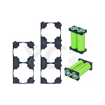 Meltis 21650 / 21700 Pil Braketi (Pil Tutucu - Holder) 2'li 10 Adet (10 Pil İçin)