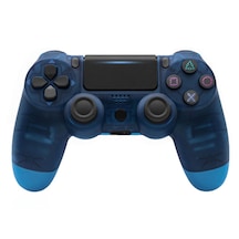PS4 Uyumlu V2 Kablosuz PS4 Uyumlu Kol Mavi Kristal Joystick