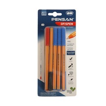 Tükenmez Kalem Office Pen 10 Lu 1010 Karışık Renkler Karışık