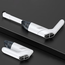 Sones Taşınabilir El Tipi Katlanır Elektrikli Süpürge Beyaz