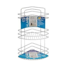 Alara Metal Üç Raflı Banyo Köşesi Krom Kaplama Metal Krom