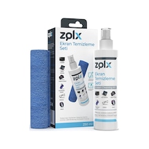 Ekran Temizleme Seti 250ml + Temizleme Bezi Lcd, Led, Ekran, Laptop, Tablet, Bilgisayar, Televi