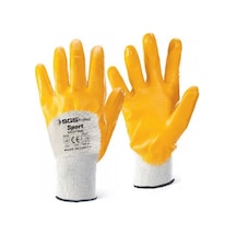Sgs7211 Sport -10 Latex Kaplı Pamuk Eldiven 100 Adet