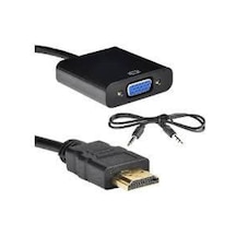 Hdtv To Vga / Av Adapter Adaptör Görüntü Aktarıcı Ses Kablolu (550529043)
