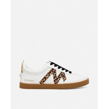 Steve Madden Degreee Whıte/leo Kadın Beyaz Sneakers Degreee-whıte Beyaz