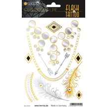 Glamour Tattoo - 57858324544814799256713 Açık Gri - Füme