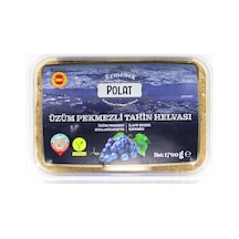 Üzüm Pekmezli Tahin Helvası 1700g Glutensiz, Vegan, Şeker İlavesiz
