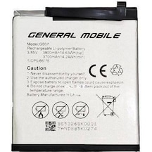 General Mobile Discovery Gm9 Pro A Kalite Batarya G007 - 3800 Mah Gns2613355
