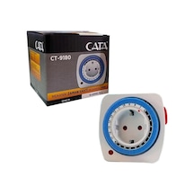 Ayrex Cata Ct-9180 Zaman Ayarlı Priz Mekanik Timer Saati 3680w, Tyc00372186110
