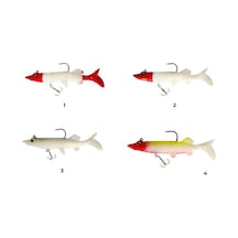 Captain 3552 Bobo Pike Soft 10Cm Turna Silikonu Suni Balık