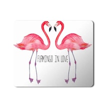 Flamingo In Love Mouse Pad Mousepad