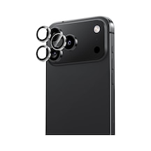 Apple Uyumlu   iPhone 17 Pro Max Benks Ar Glass Warrior Premium Cam Kamera Lens Koruyucu Gri