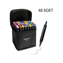 Dodocool 48 Li Çift Uçlu Touch Marker Art Tasarım Kalem Seti İthal Ürün