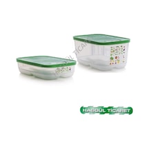 Tupperware Sera Set 2'Li 18 L 44 L Sebze Meyve Saklama K N1143360 Yeşil