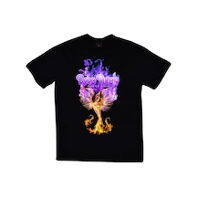 Deep Purple Baskılı T-Shirt
