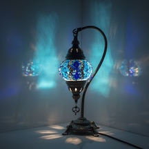 Dekoratif Osmanlı Lambası Desenli Masa Lambası Dekoratif Abajur