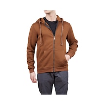 Alpinist Covert Tam Fermuarlı Erkek Sweatshirt HARDAL