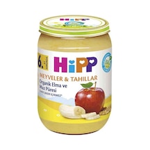 Hipp Organik Elmalı Muzlu 6+Ay Kavanoz Maması 190 G