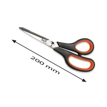 Sarff Easy Grip Kauçuk Plastik Saplı 20cm Ofis Makası
